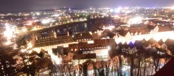 Archiv Foto Webcam Landsberg am Lech: Blick vom Schlossberg 23:00