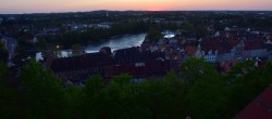 Archiv Foto Webcam Landsberg am Lech: Blick vom Schlossberg 19:00