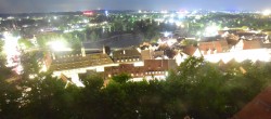 Archiv Foto Webcam Landsberg am Lech: Blick vom Schlossberg 23:00