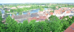 Archiv Foto Webcam Landsberg am Lech: Blick vom Schlossberg 07:00