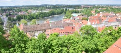Archiv Foto Webcam Landsberg am Lech: Blick vom Schlossberg 11:00
