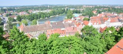 Archiv Foto Webcam Landsberg am Lech: Blick vom Schlossberg 09:00