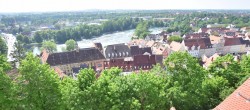 Archiv Foto Webcam Landsberg am Lech: Blick vom Schlossberg 15:00