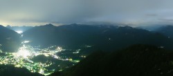 Archived image Webcam Katrin Cable Car in Bad Ischl 23:00