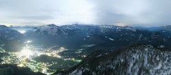 Archived image Webcam Katrin Cable Car in Bad Ischl 23:00