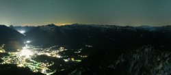 Archived image Webcam Katrin Cable Car in Bad Ischl 23:00