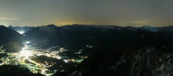 Archiv Foto Webcam Katrin Seilbahn in Bad Ischl 03:00