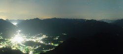 Archiv Foto Webcam Katrin Seilbahn in Bad Ischl 23:00