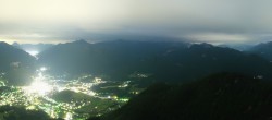 Archiv Foto Webcam Katrin Seilbahn in Bad Ischl 23:00