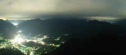 Archiv Foto Webcam Katrin Seilbahn in Bad Ischl 01:00