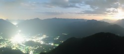Archiv Foto Webcam Katrin Seilbahn in Bad Ischl 23:00