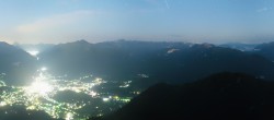 Archived image Webcam Katrin Cable Car in Bad Ischl 23:00