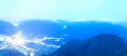 Archiv Foto Webcam Katrin Seilbahn in Bad Ischl 03:00