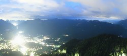 Archiv Foto Webcam Katrin Seilbahn in Bad Ischl 19:00