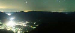 Archived image Webcam Katrin Cable Car in Bad Ischl 23:00