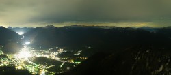 Archiv Foto Webcam Katrin Seilbahn in Bad Ischl 23:00