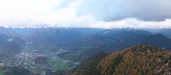 Archived image Webcam Katrin Cable Car in Bad Ischl 15:00