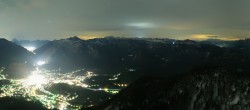 Archiv Foto Webcam Katrin Seilbahn in Bad Ischl 02:00