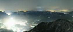 Archiv Foto Webcam Katrin Seilbahn in Bad Ischl 01:00