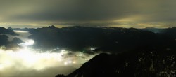 Archiv Foto Webcam Katrin Seilbahn in Bad Ischl 03:00
