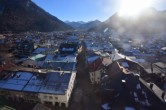 Archiv Foto Webcam Karwendel Mittenwald - Kirche 13:00