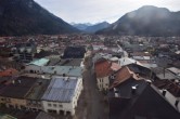 Archiv Foto Webcam Karwendel Mittenwald - Kirche 13:00