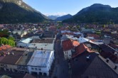 Archiv Foto Webcam Karwendel Mittenwald - Kirche 17:00