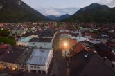 Archiv Foto Webcam Karwendel Mittenwald - Kirche 19:00