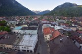 Archived image Webcam Karwendel Mittenwald - Church 06:00