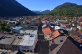 Archiv Foto Webcam Karwendel Mittenwald - Kirche 07:00