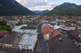 Archiv Foto Webcam Karwendel Mittenwald - Kirche 05:00
