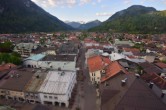 Archiv Foto Webcam Karwendel Mittenwald - Kirche 06:00
