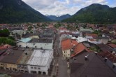 Archiv Foto Webcam Karwendel Mittenwald - Kirche 07:00
