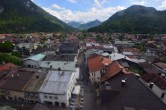 Archiv Foto Webcam Karwendel Mittenwald - Kirche 15:00