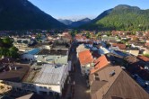 Archiv Foto Webcam Karwendel Mittenwald - Kirche 06:00