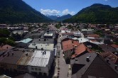 Archiv Foto Webcam Karwendel Mittenwald - Kirche 11:00