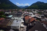 Archiv Foto Webcam Karwendel Mittenwald - Kirche 13:00