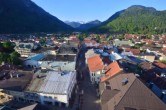 Archiv Foto Webcam Karwendel Mittenwald - Kirche 06:00