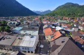 Archiv Foto Webcam Karwendel Mittenwald - Kirche 07:00