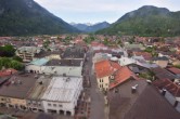 Archiv Foto Webcam Karwendel Mittenwald - Kirche 05:00