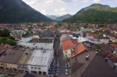 Archiv Foto Webcam Karwendel Mittenwald - Kirche 07:00