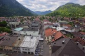 Archiv Foto Webcam Karwendel Mittenwald - Kirche 09:00