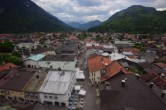 Archiv Foto Webcam Karwendel Mittenwald - Kirche 11:00