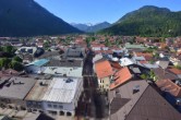 Archiv Foto Webcam Karwendel Mittenwald - Kirche 07:00