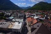Archiv Foto Webcam Karwendel Mittenwald - Kirche 09:00