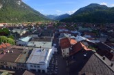 Archiv Foto Webcam Karwendel Mittenwald - Kirche 17:00