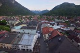 Archiv Foto Webcam Karwendel Mittenwald - Kirche 19:00
