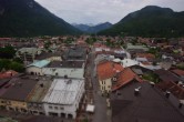 Archiv Foto Webcam Karwendel Mittenwald - Kirche 07:00
