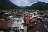 Archiv Foto Webcam Karwendel Mittenwald - Kirche 13:00