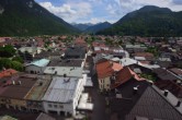 Archiv Foto Webcam Karwendel Mittenwald - Kirche 15:00